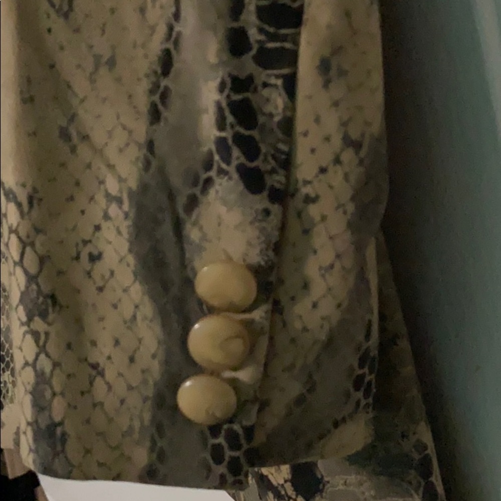 Fabulous Python Print Jacket - image 5